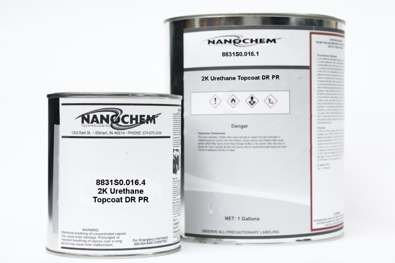 Nanochem DEET Resistant  Flat (1% Gloss) Clear 8831S0.016